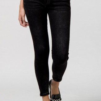 JEANS PUSH UP SKINNY 1302605 ΜΑΥΡΟ