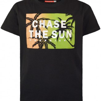 T SHIRT CHASE 13-221021-5 BLACK