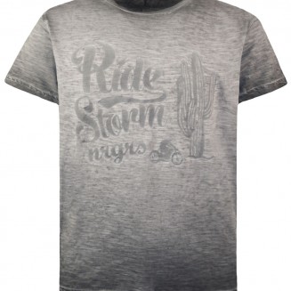 T SHIRT RIDE 13-221025 ΓΚΡΙ