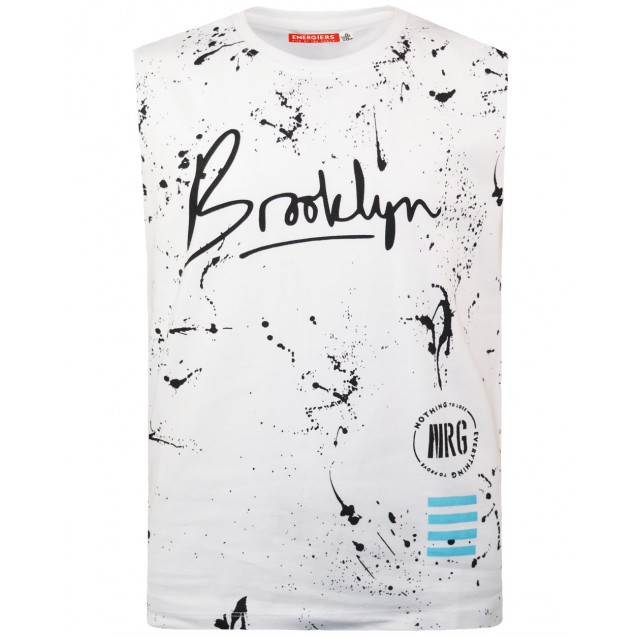 T SHIRT BROOKLIN 13-221052 ΛΕΥΚΟ