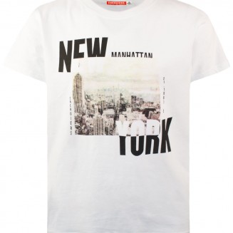 T SHIRT NEW 13-221065-5 ΛΕΥΚΟ