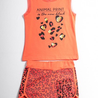 ΣΕΤ ANIMAL PRINT 211539G ΚΟΡΑΛΙ