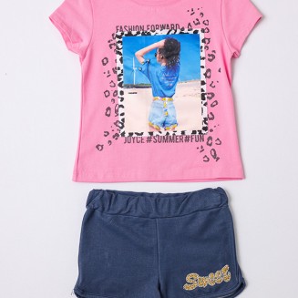 ΣΕΤ FASHION 211551G ΡΟΖ