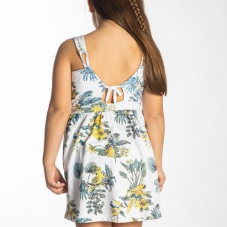 ΦΟΡΕΜΑ FLORAL 211563G ΛΕΥΚΟ