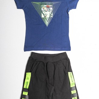 ΣΕΤ METALIC 211737B BLUE