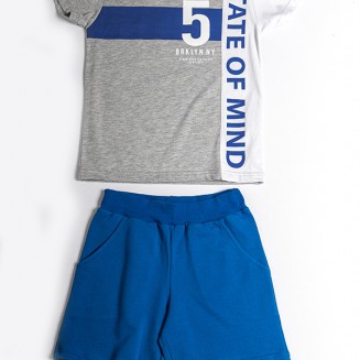 ΣΕΤ 5 BRKLYN 211753B  ΓΚΡΙ