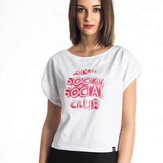 ΜΠΛΟΥΖΑ ANTISOCIAL 213162 ΛΕΥΚΟ