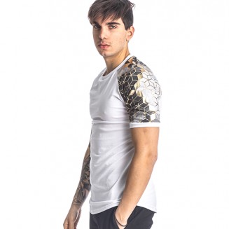 ΜΠΛΟΥΖΑ GOLD 213588 ΛΕΥΚΟ 