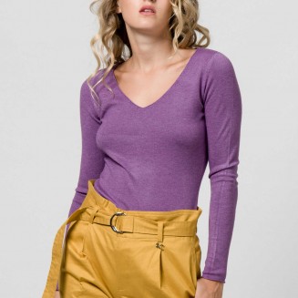 ΜΠΛΟΥΖΑ ΠΛΕΚΤΗ "V" 1002620 ΜΩΒ