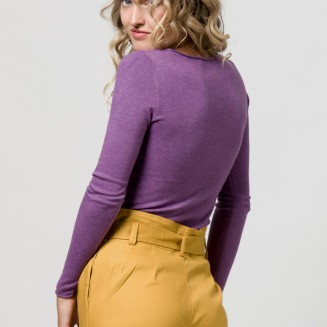 ΜΠΛΟΥΖΑ ΠΛΕΚΤΗ "V" 1002620 ΜΩΒ