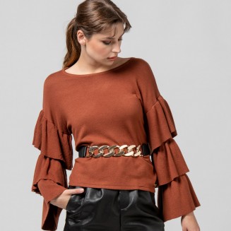 ΜΠΛΟΥΖΑ ΠΛΕΚΤΗ ΜΕ ΒΟΛΑΝ 1002635 CAMEL