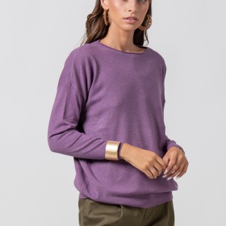 ΜΠΛΟΥΖΑ ΠΛΕΚΤΗ "LOOSE" 1002625 ΜΩΒ