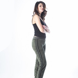 ΠΑΝΤΕΛΟΝΙ ΒΕΛΟΥΤΕ ΓΙΑ ΓΥΝΑΙΚΑ ΡΙΓΑ ΠΛΑΙ 205722 XAKI