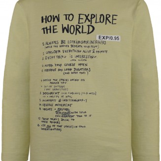 ΜΠΛΟΥΖΑ ΓΙΑ ΑΓΟΡΙ "EXPLORE" 13-120032-5 ΧΑΚΙ