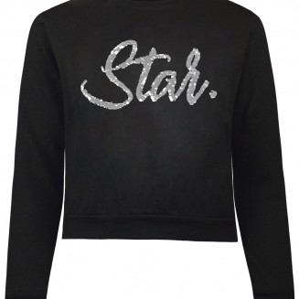 CROP TOP ΓΙΑ ΚΟΡΙΤΣΙ 16-120241-5 ΜΑΥΡΟ