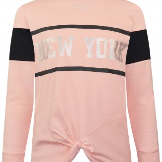 ΜΠΛΟΥΖΑ ΓΙΑ ΚΟΡΙΤΣΙ "NEW YORK" 16-120902-5 ΠΟΥΔΡΑ