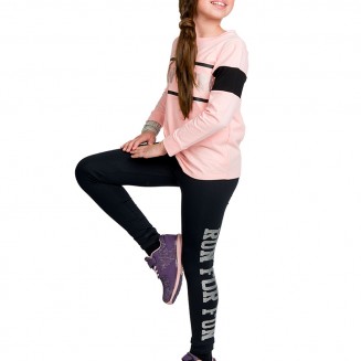 ΜΠΛΟΥΖΑ ΓΙΑ ΚΟΡΙΤΣΙ "NEW YORK" 16-120902-5 ΠΟΥΔΡΑ