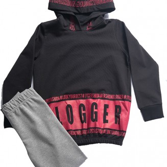 ΣΕΤ ΦΟΥΤΕΡ ΓΙΑ ΚΟΡΙΤΣΙ "BLOGGER" 202303 ΜΑΥΡΟ