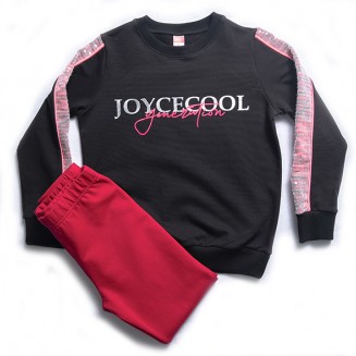 ΣΕΤ ΦΟΥΤΕΡ ΓΙΑ ΚΟΡΙΤΣΙ " JOYCE COOL"  202315  ΜΑΥΡΟ 