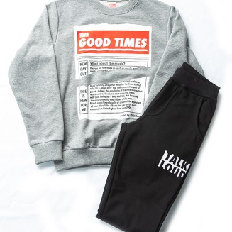 ΣΕΤ ΦΟΡΜΑ "GOOD TIMES" 202440 ΓΚΡΙ
